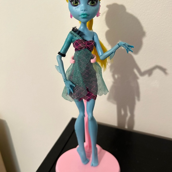 Monster High Doll 13 Wishes Lagoona Blue (G1) - Picture 4 of 5